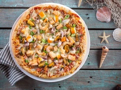 Pizza Fruits de mer